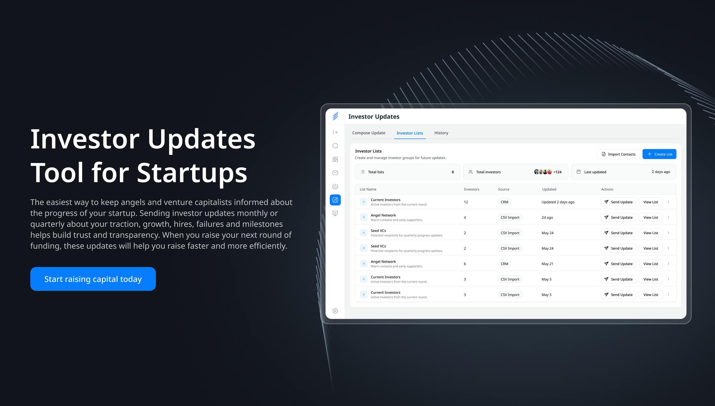 Investor Updates