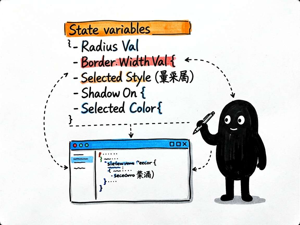 A hand-drawn doodle illustration on pure white pap
