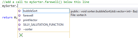 IntelliSense