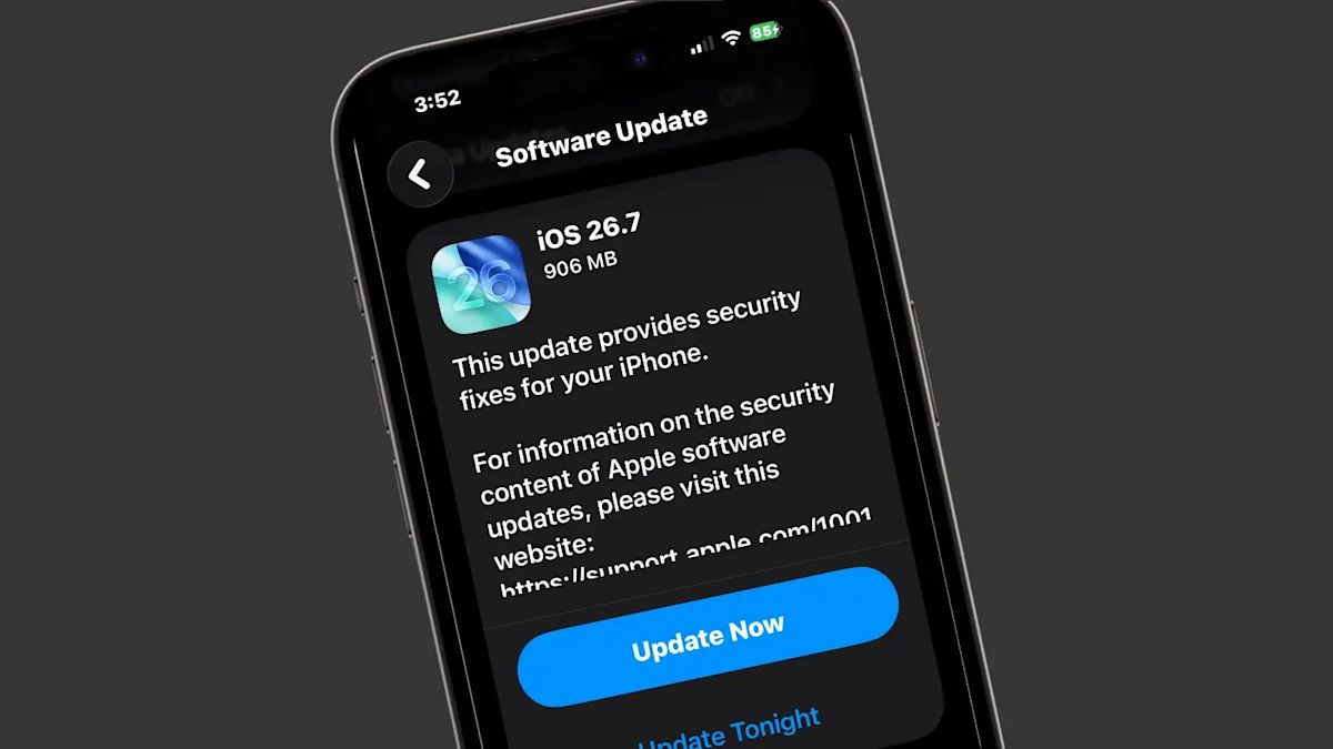 iOS 26.7 arrives as Apple's security-only alternative to iOS 27
