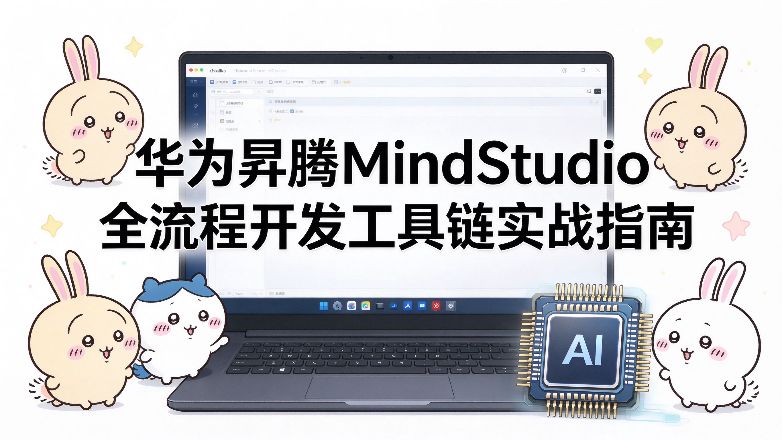 华为昇腾MindStudio全流程开发工具链实战指南封面