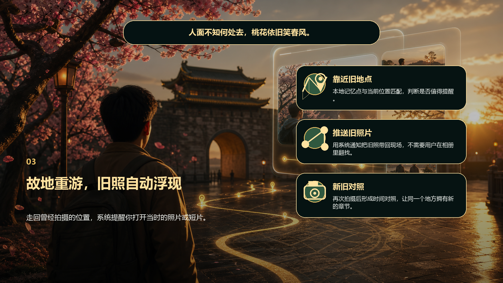 故地重游推送