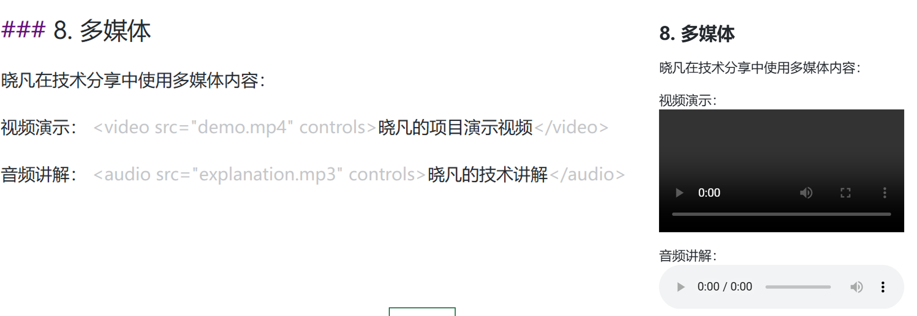 多媒体