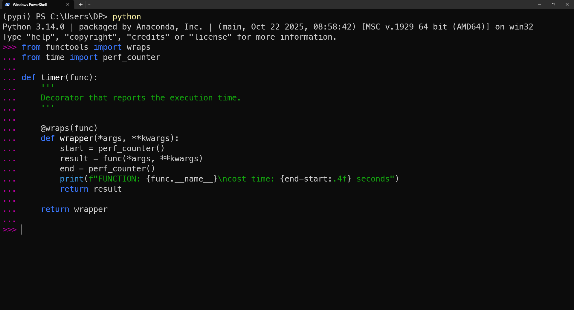 REPL Highlight