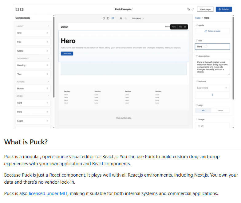 puck 项目介绍图