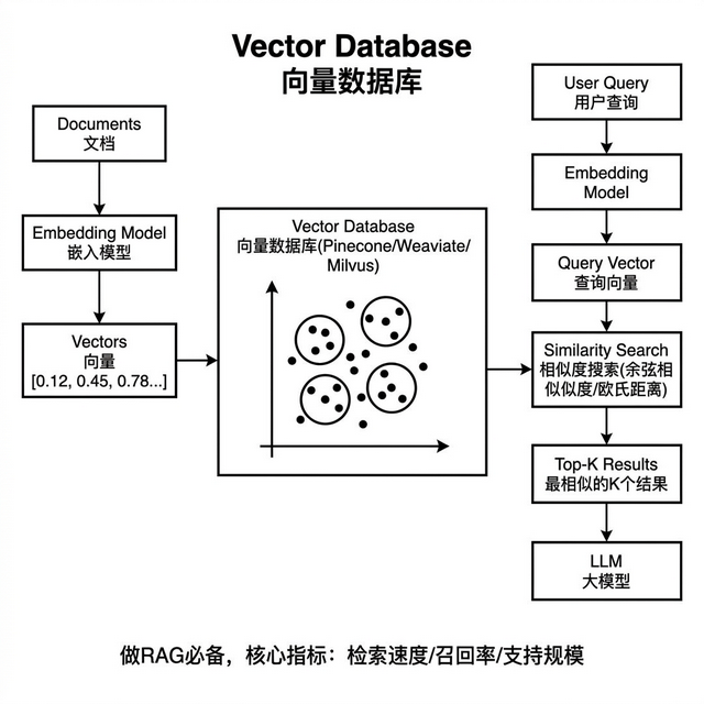 Vector Database向量数据库工作流程