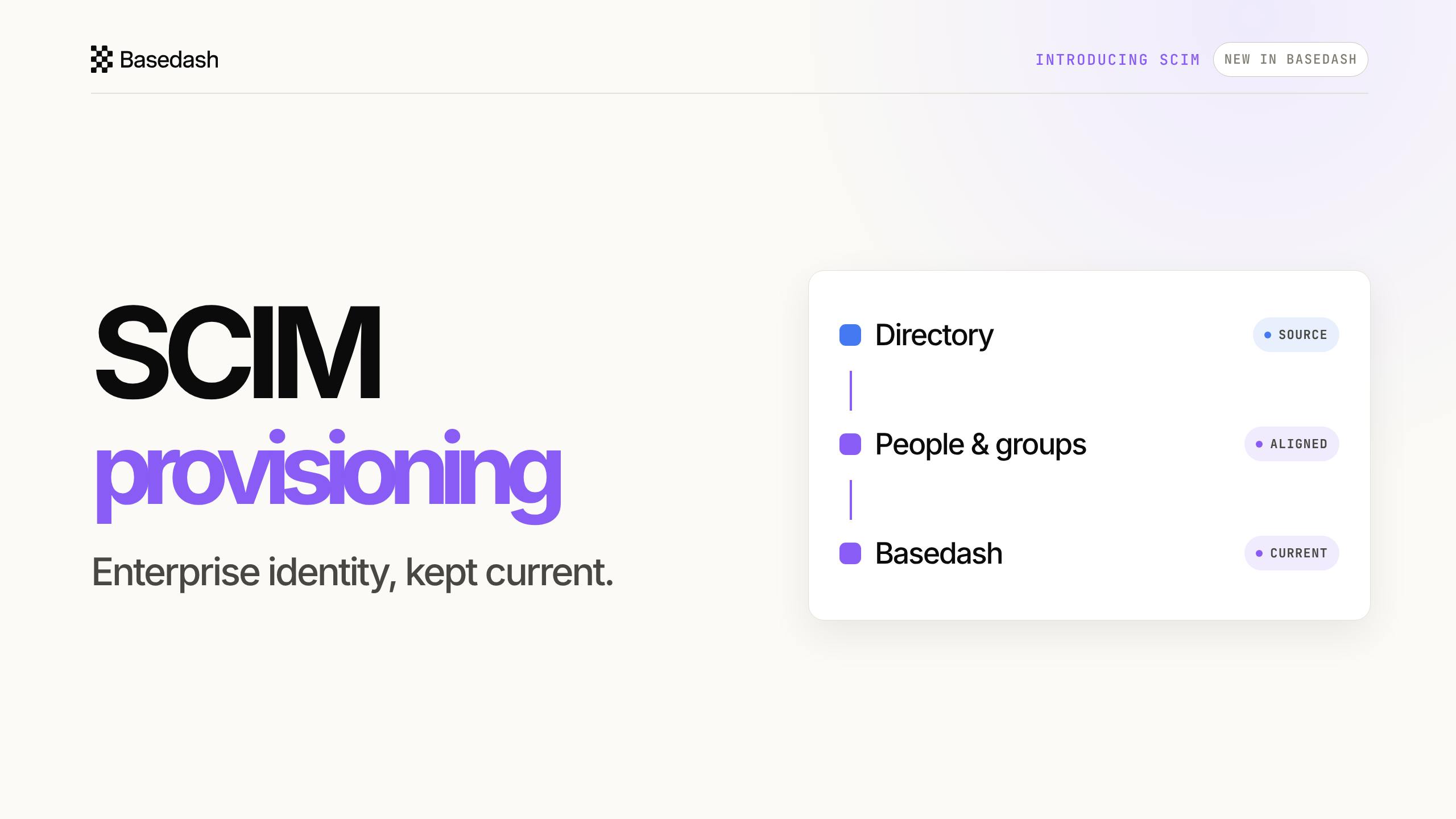 Basedash SCIM