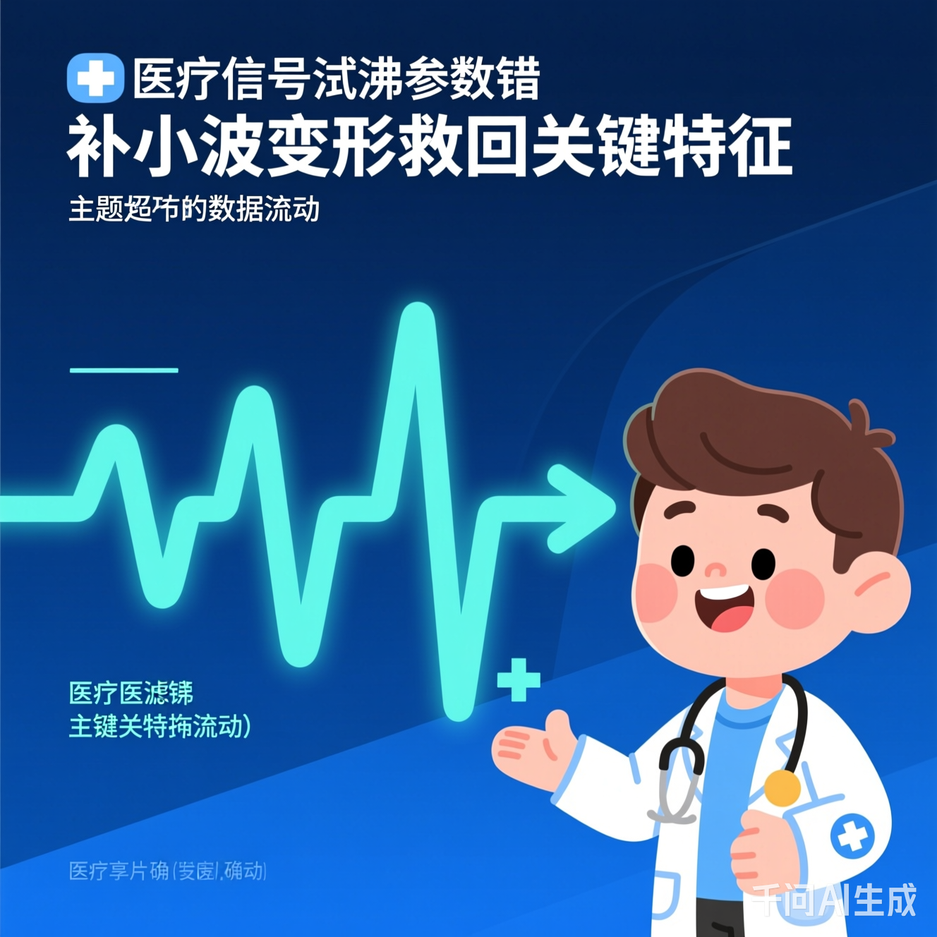 数据流动的卡通图