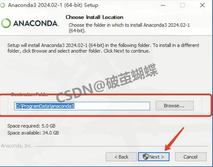 Anaconda3保姆级完整下载安装教程详解：含下载、中文设置与实战案例