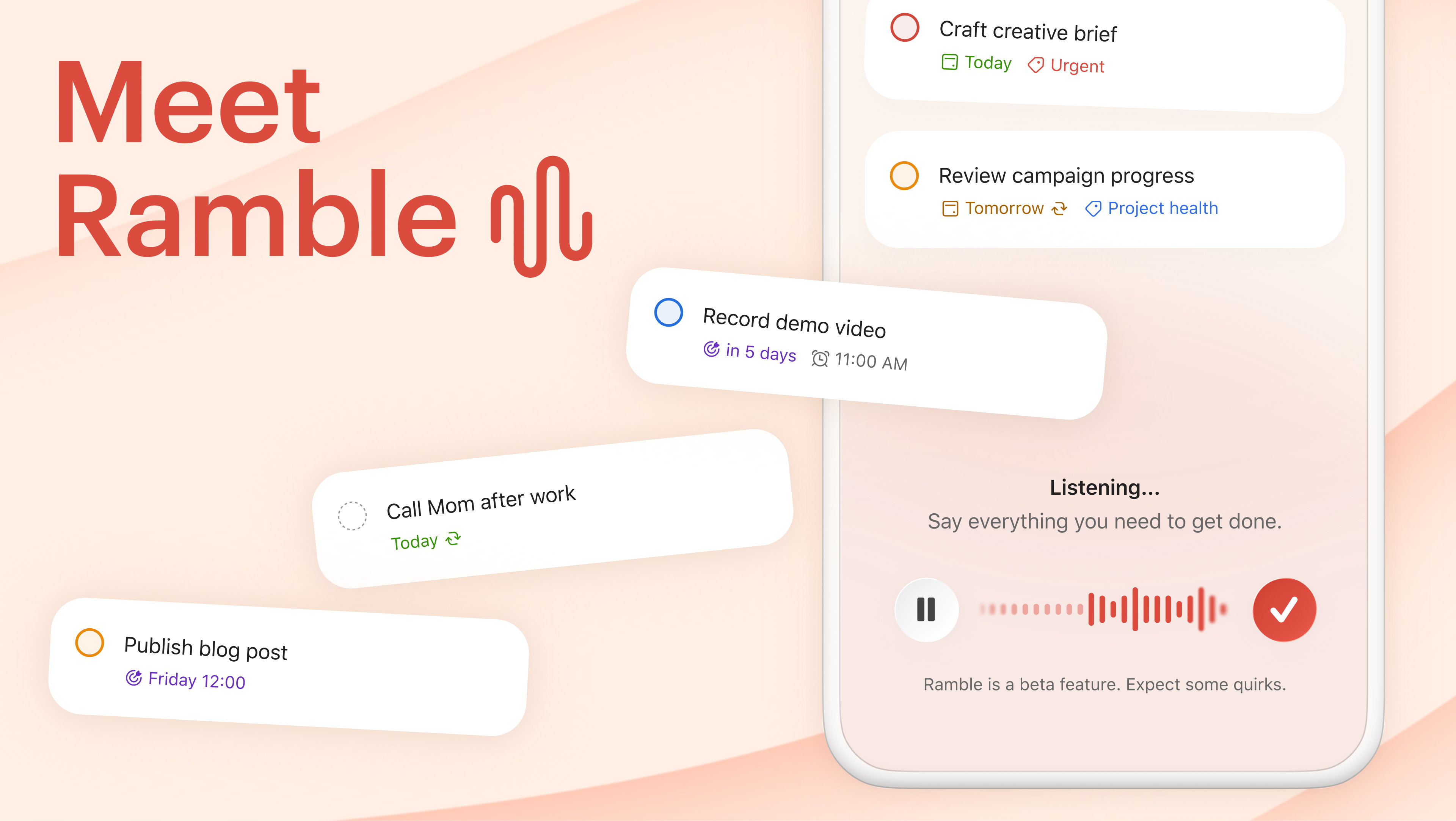 Ramble by Todoist