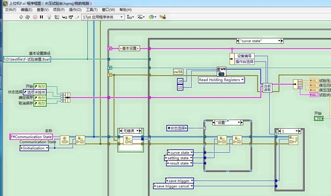 LabVIEW开发的多设备主界面显示程序，基于Modbus TCP/IP协议与PLC通信_labview modbus上位机界面-CSDN博客
