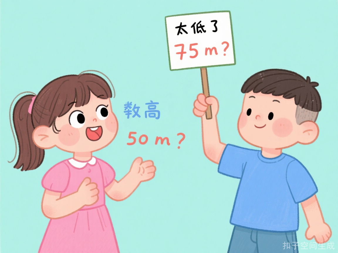 猜数字游戏：50→太低了，75→太高了