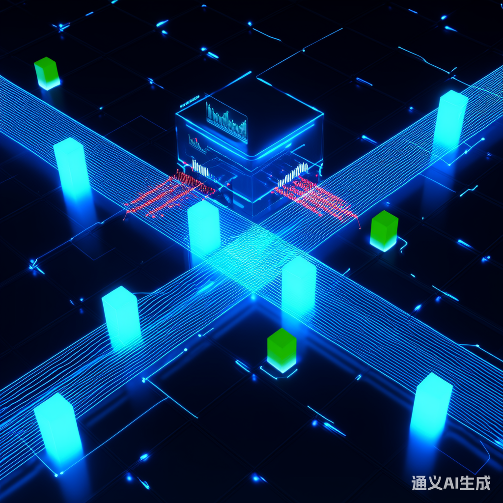 物联网动态路由与拥塞控制概念图