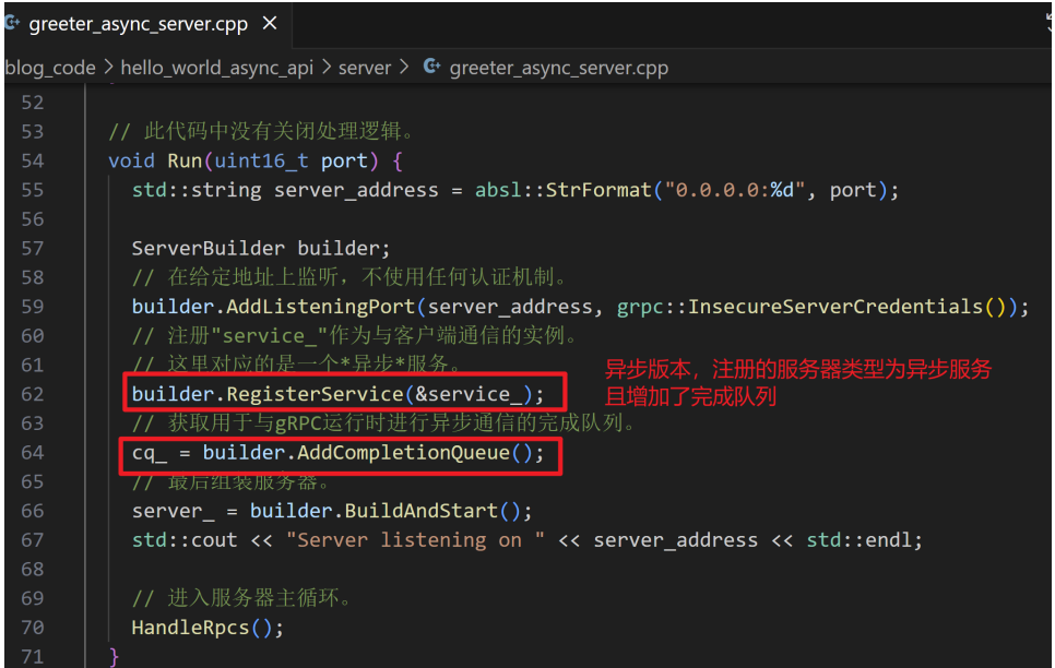 C++ grpc 异步API教程学习_grpc异步通知-CSDN博客