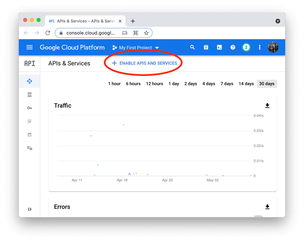 GCP 截图 1