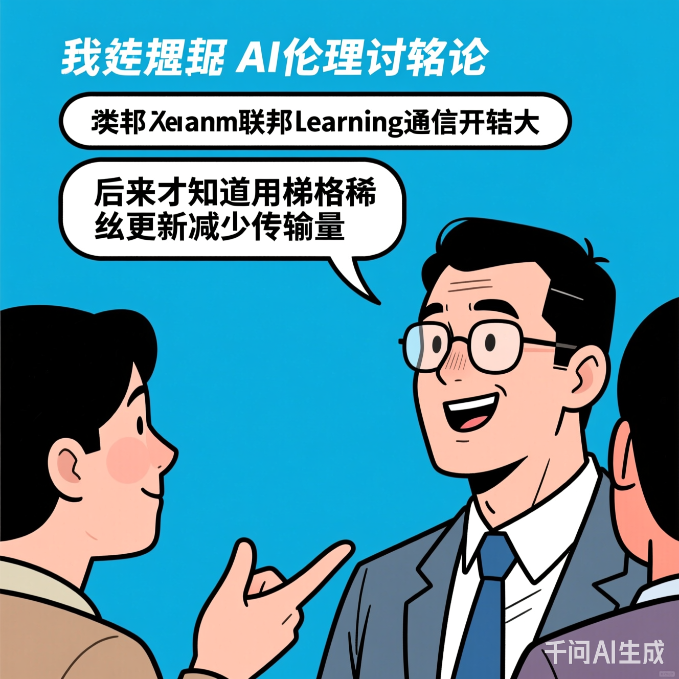 AI伦理讨论漫画