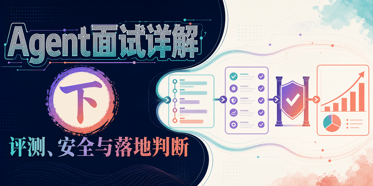 Agent面试详解(下):评测、安全与落地判断