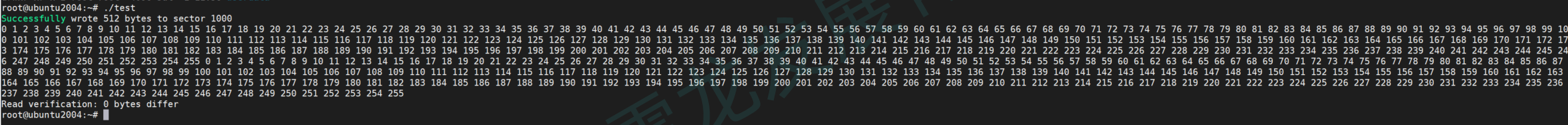 使用文件io（open，write，read，lseek，close）对未挂载文件系统的SD NAND直接操作