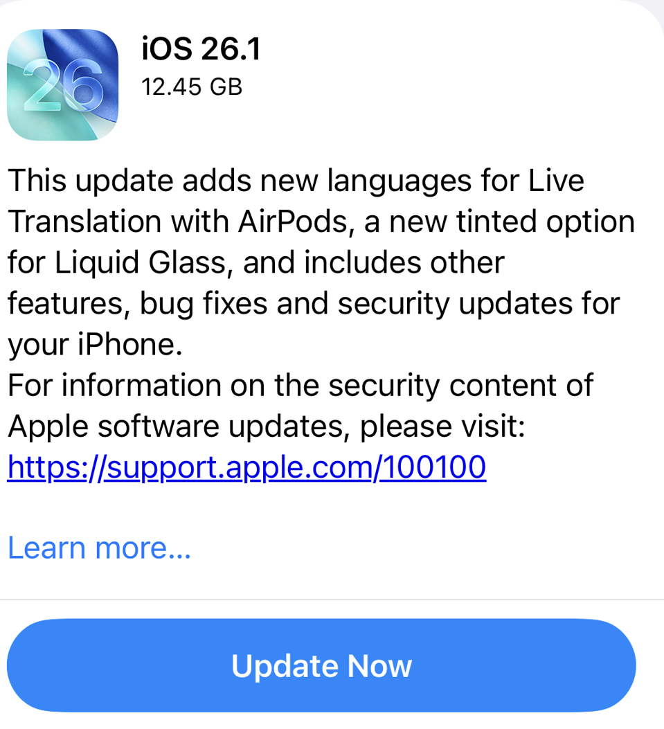 iOS 26.1 安全更新详解：为什么立即更新至关重要-CSDN博客