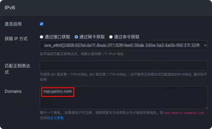 DDNS-GO配置界面
