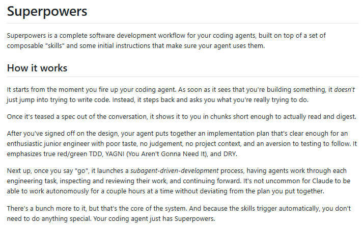 superpowers 项目介绍图