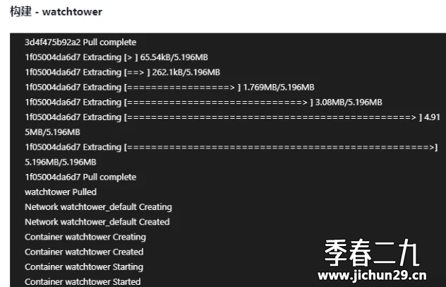 飞牛 fnos 使用docker部署 Watchtower 自动更新 Docker 容器