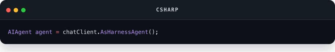 Csharp code block