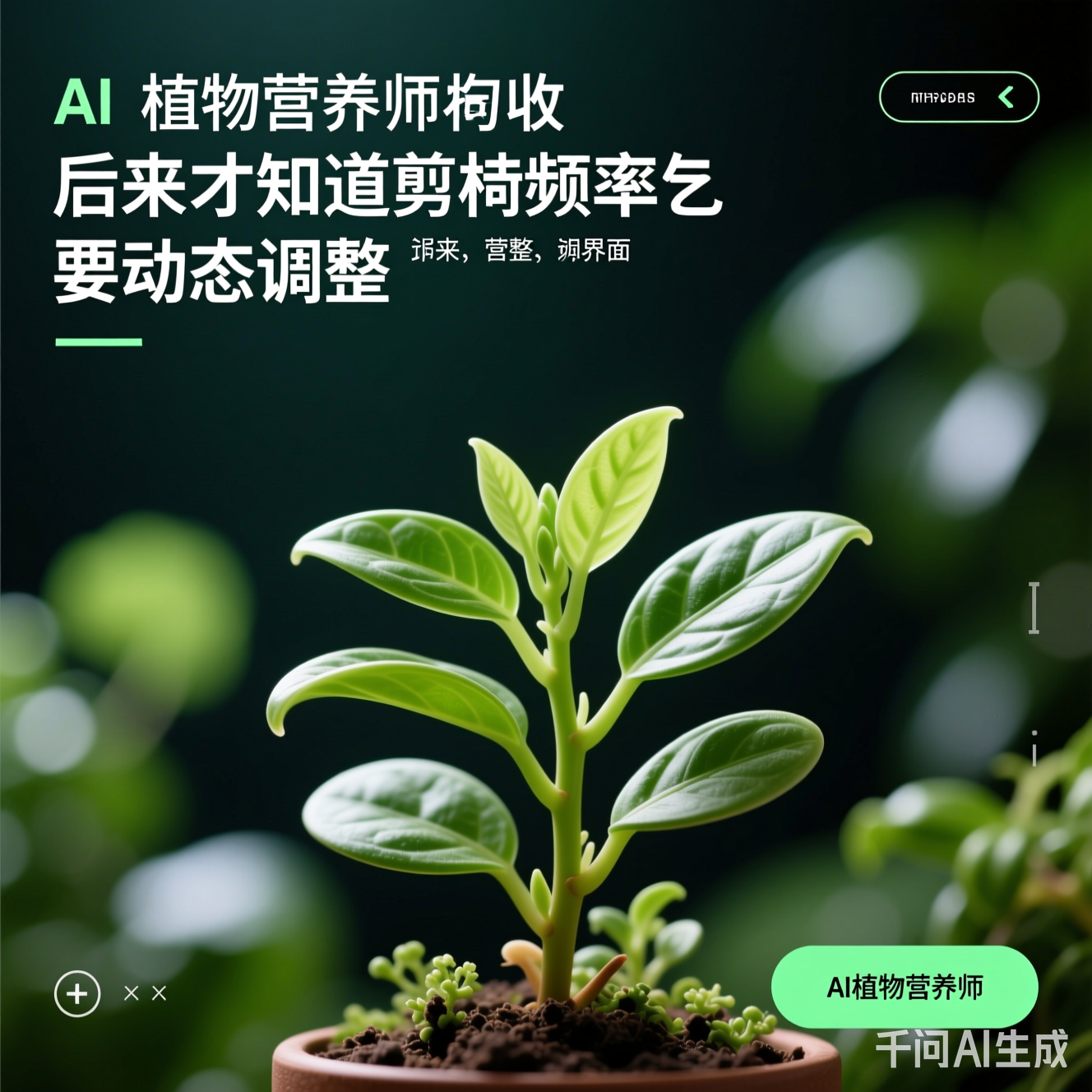 AI植物营养师界面