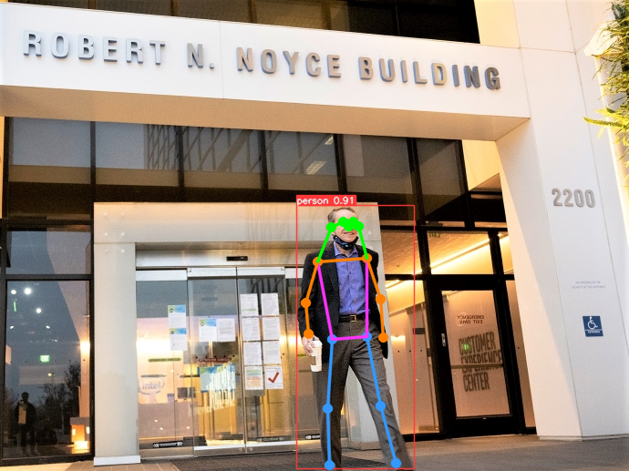 OpenVINO 模型推理结果