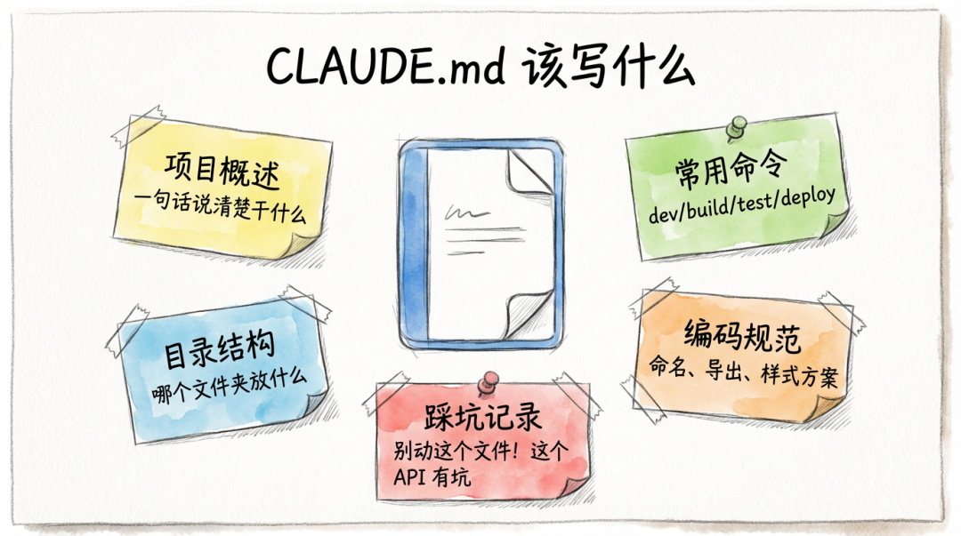 CLAUDE.md 应该写什么