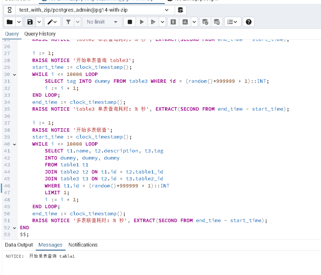 查询脚本 数据压缩60%让“PostgreSQL” SQL运行更快,这不科学呀?_#postgresql_11