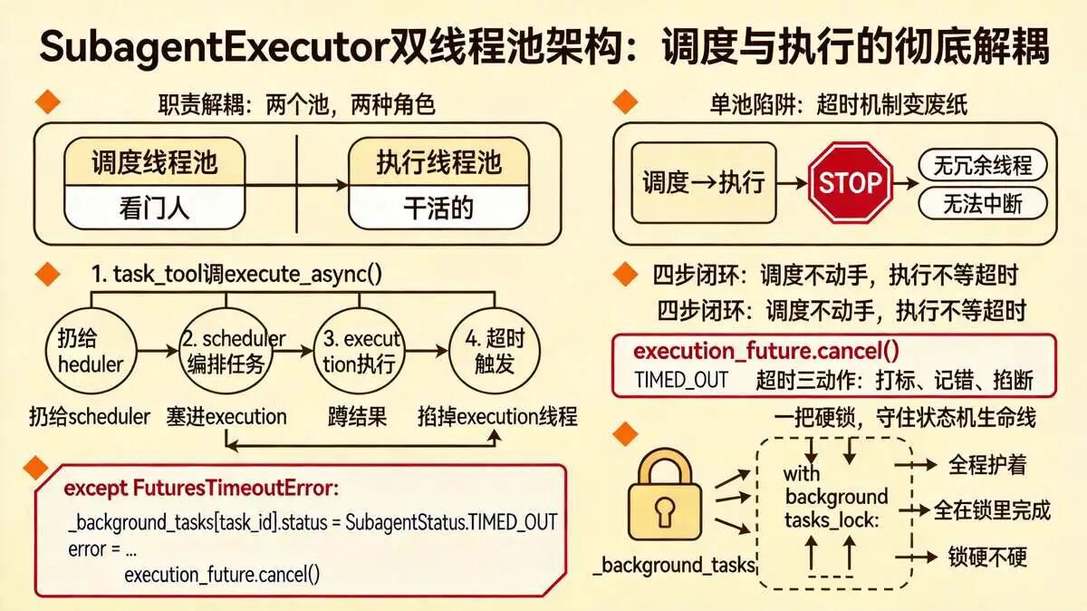 十六、SubagentExecutor 双线程池架构：调度和执行彻底拆开