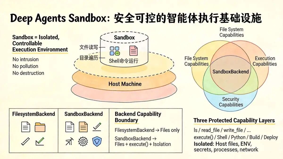一、核心认知：什么是 Deep Agents Sandbox Infa 基础设施？