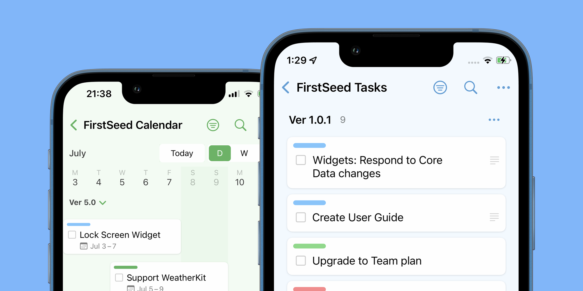 FirstSeed Tasks