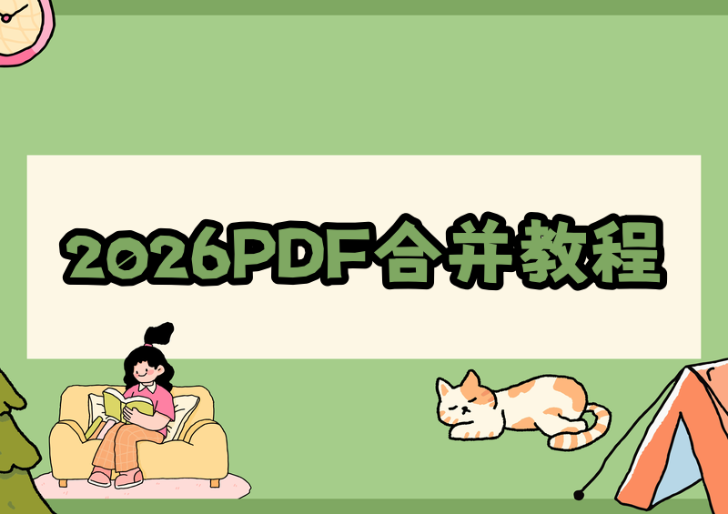 2026 年多个 PDF 合并成一个详细教程:免费无水印工具推荐