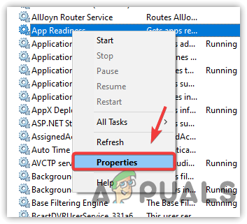 Click to Navigate into Properties
