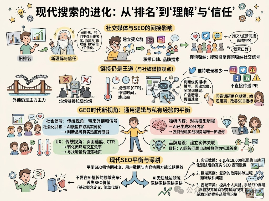 搜索引擎到GEO的进化:从“排名’到理解’与“信任
