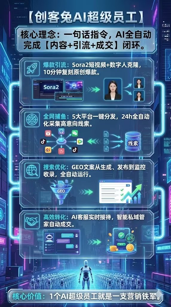 创客兔AI超级员工