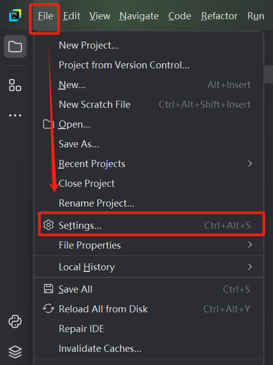 PyCharm 设置