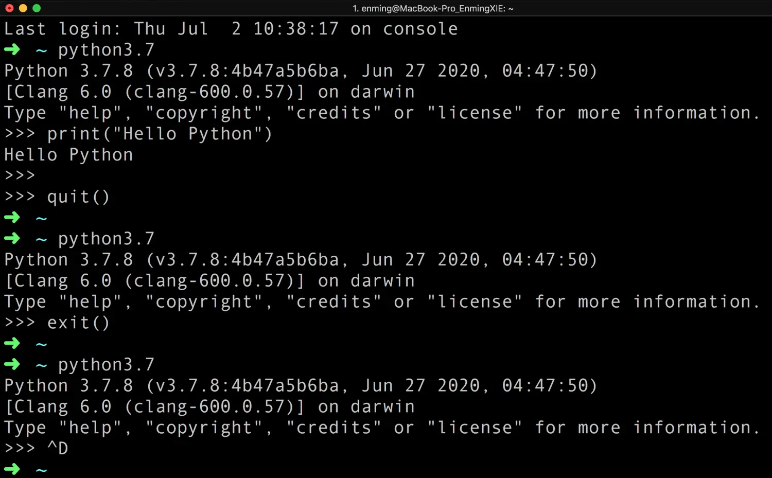 Python探索之旅 | 第一部分第三课：初识Python的解释器_python解释器
