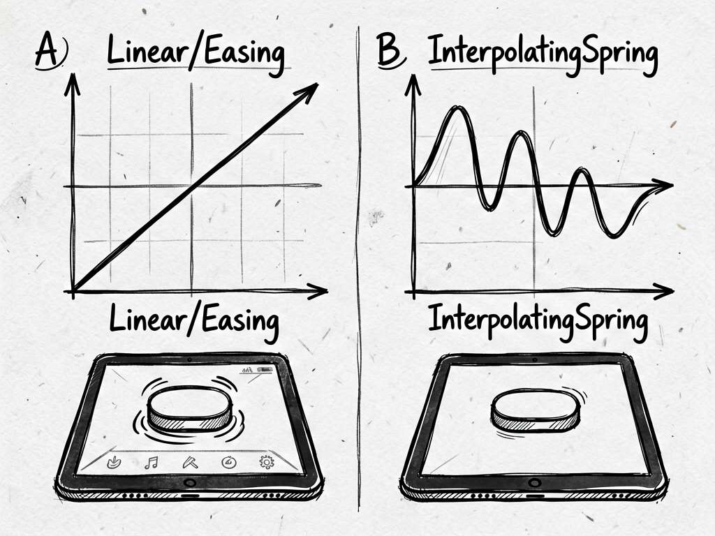 Side-by-side comparison sketch in ink-notes style.