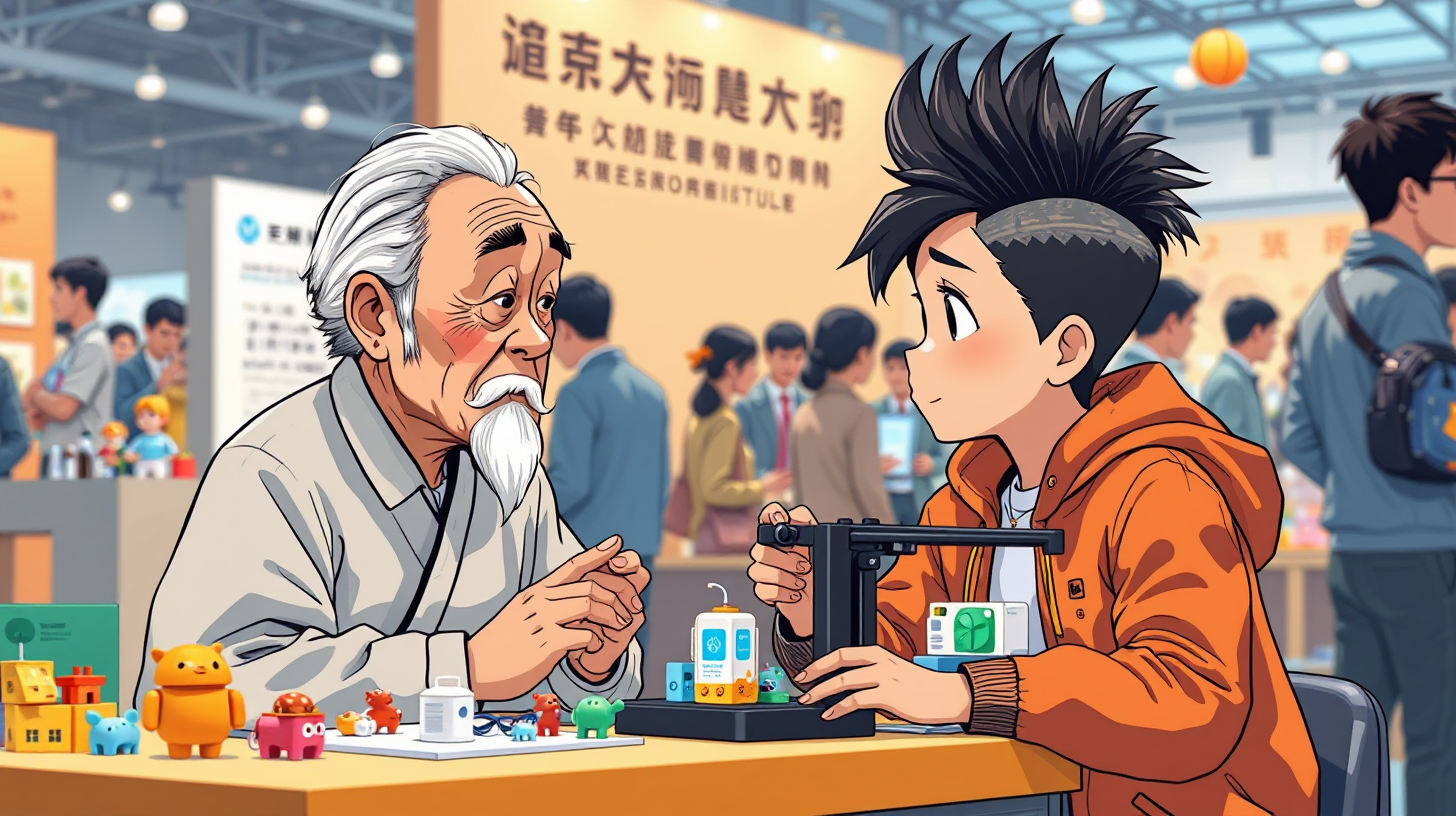 悬浮模块展台