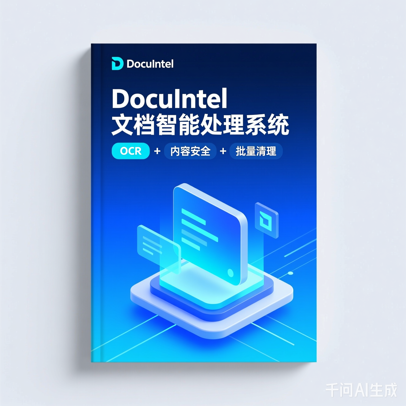 封面图:DocuIntel 文档智能处理系统 - OCR + 内容安全 + 批量清理