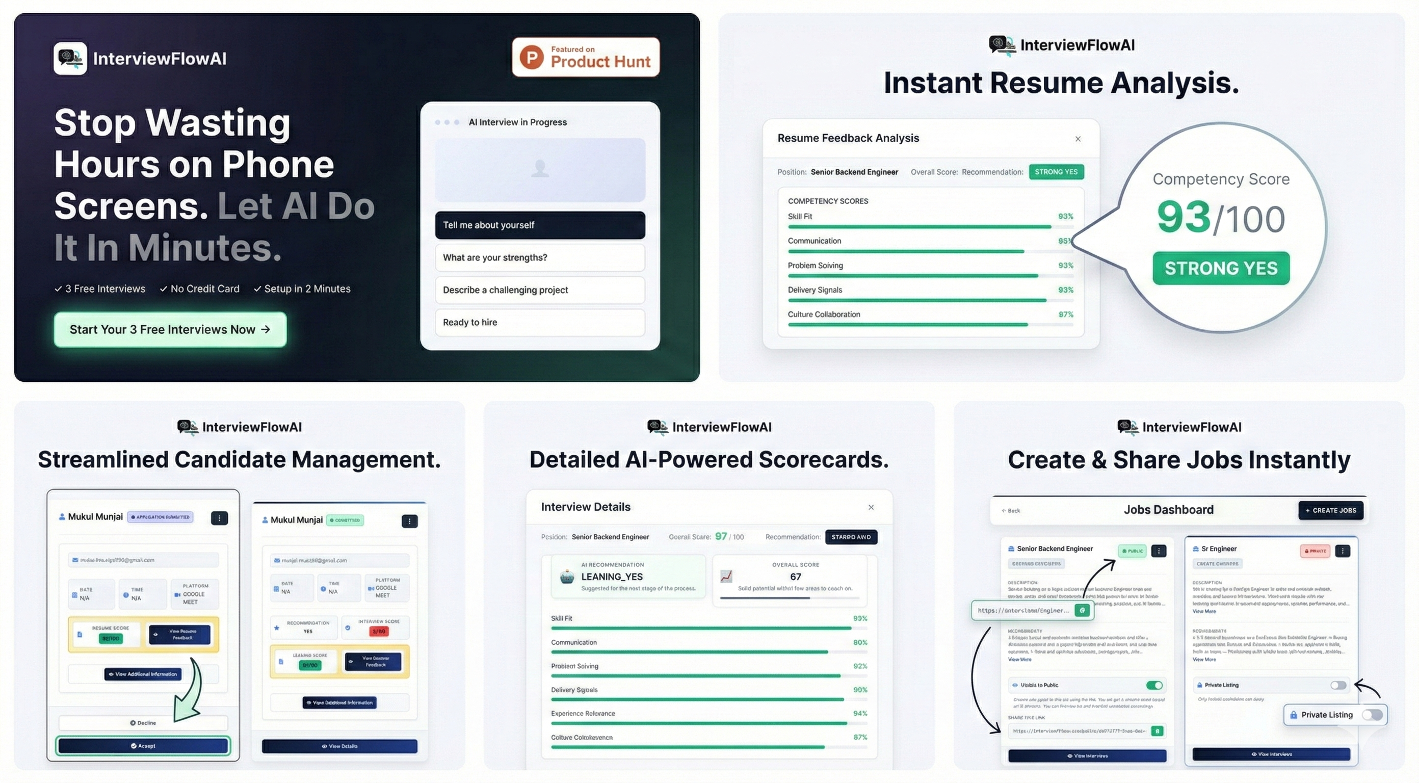 InterviewFlowAI - AI Interviews