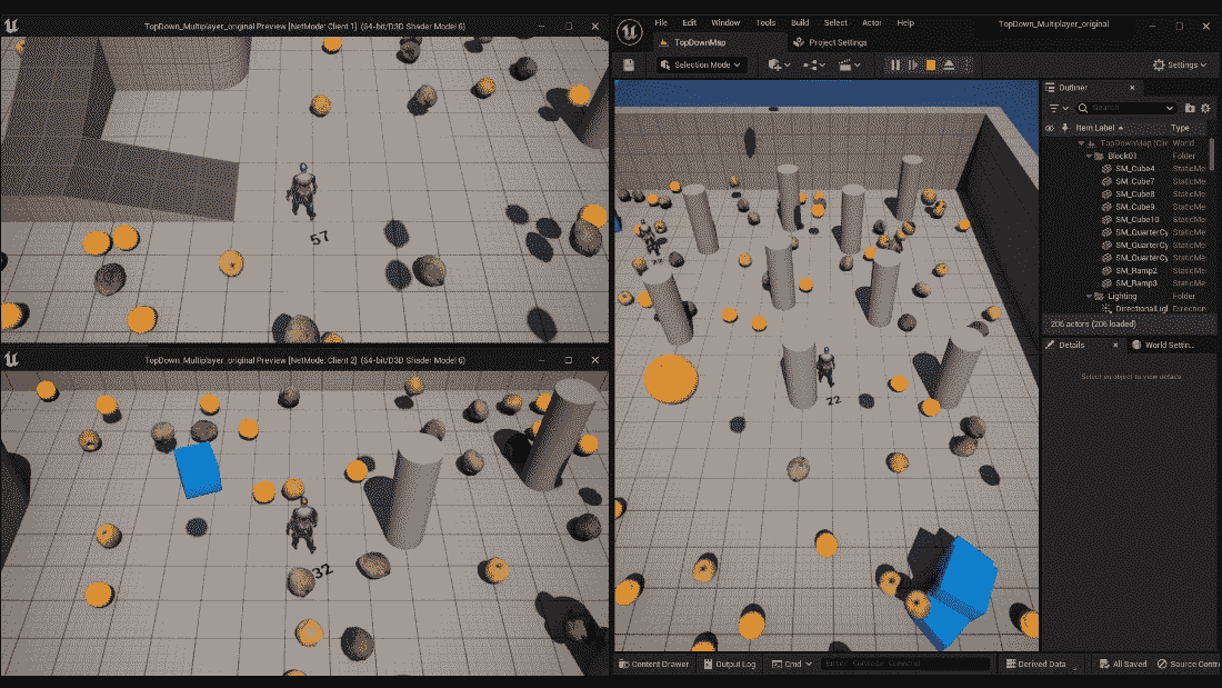图 3.24 – 测试游戏原型