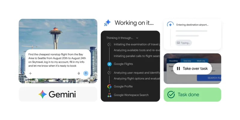 Gemini Spark now uses Chrome auto browse, AI Pro goes global