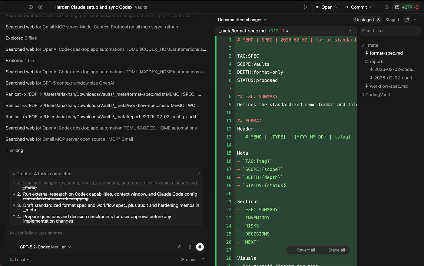 I Tested OpenAI's New Codex Desktop App. The UI Is the Real Product | by  Aria Han | Medium
