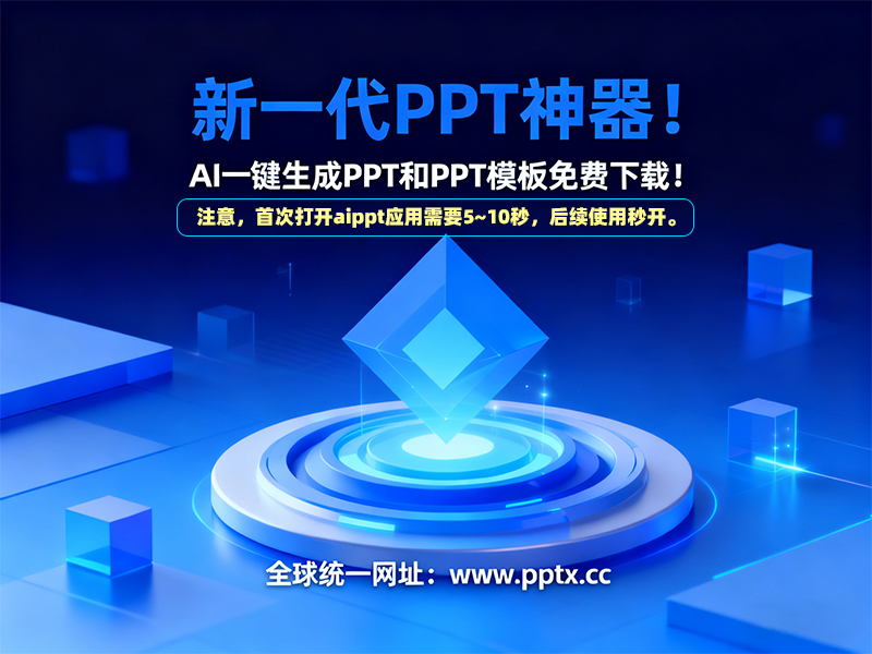 AIPPT AI生成PPT界面