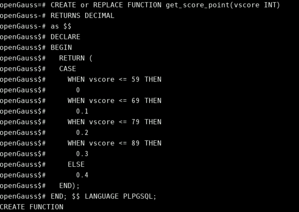 0b9d9d0a50f5a35ff9d410f30ab52790.png 基于开发者空间OpenGauss数据库的PLPGSQL实践二_华为开发者空间_15