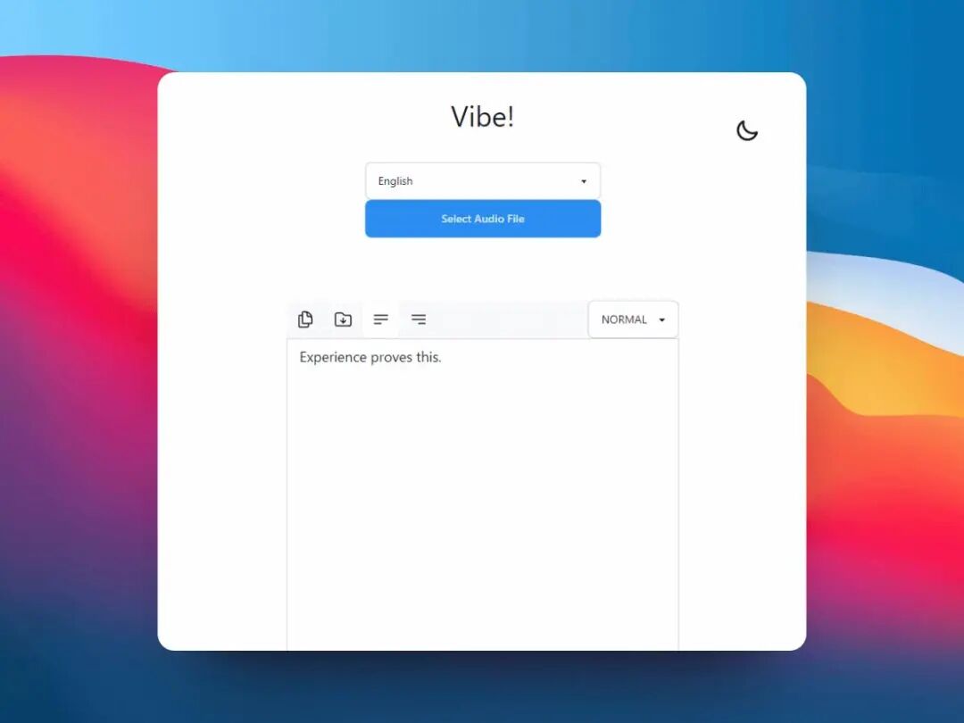 4.8K Star!本地语音转文字神器Vibe:基于Whisper离线转录,支持GPU加速+字幕导出